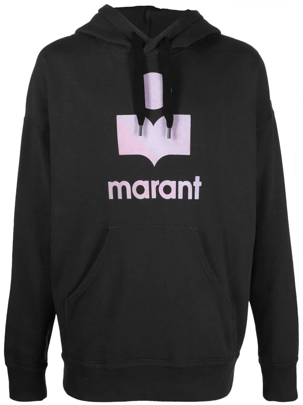 

Isabel Marant hoodie con logo estampado - Negro