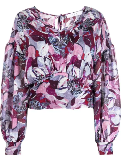 IRO Dunna floral-print blouse