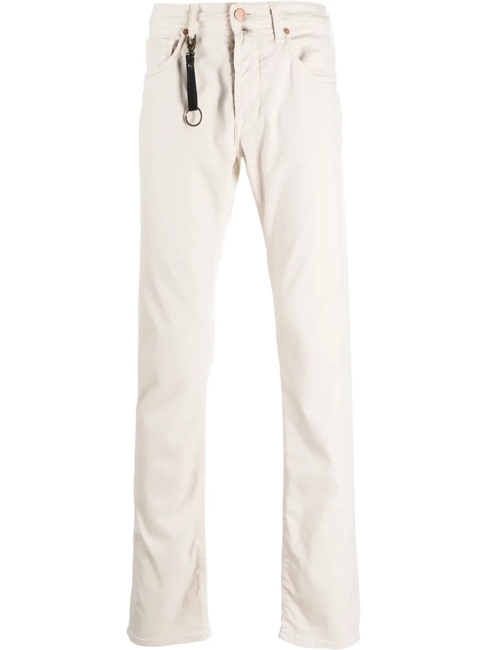 

Incotex mid-rise slim-cut jeans - Neutrals