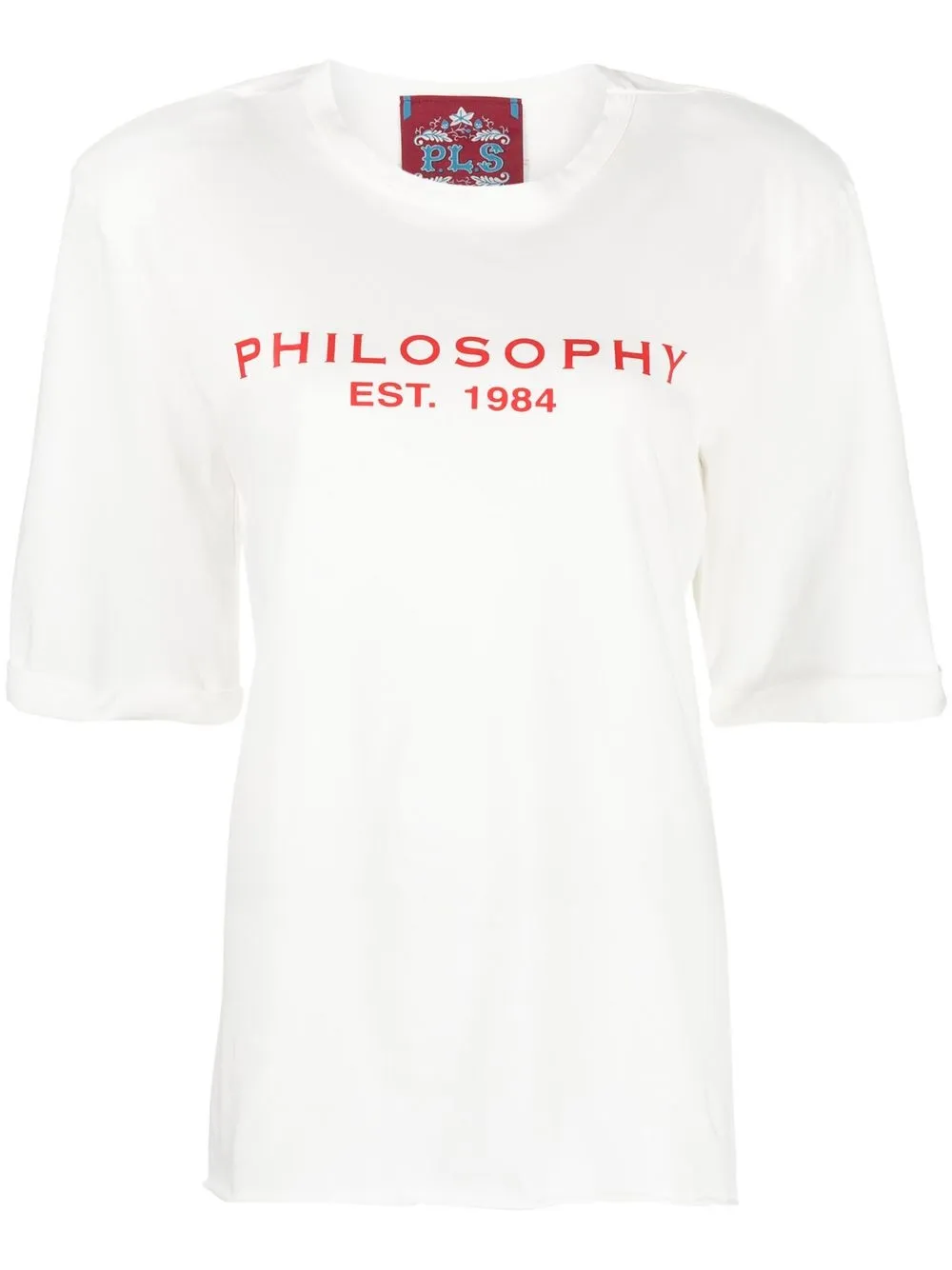 

Philosophy Di Lorenzo Serafini playera con logo estampado - Blanco