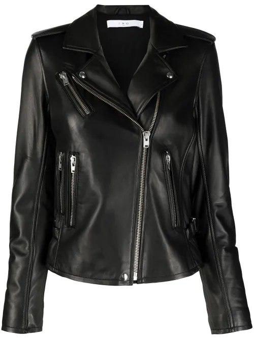 Veste de moto à revers crantés - IRO - Modalova