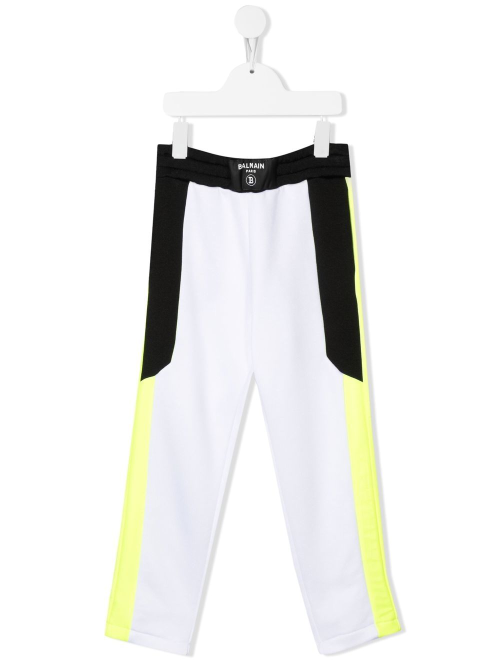 Balmain Kids straight-leg trousers - White