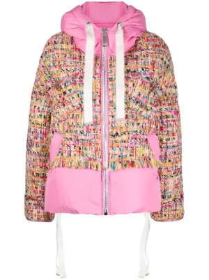 Khrisjoy Puff Khris Tweed Padded Jacket - Farfetch