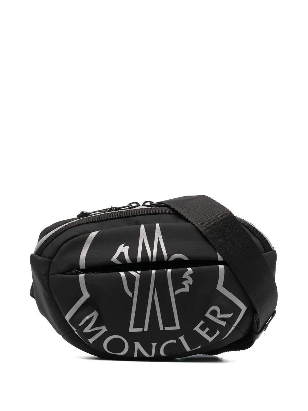 logo-print belt bag