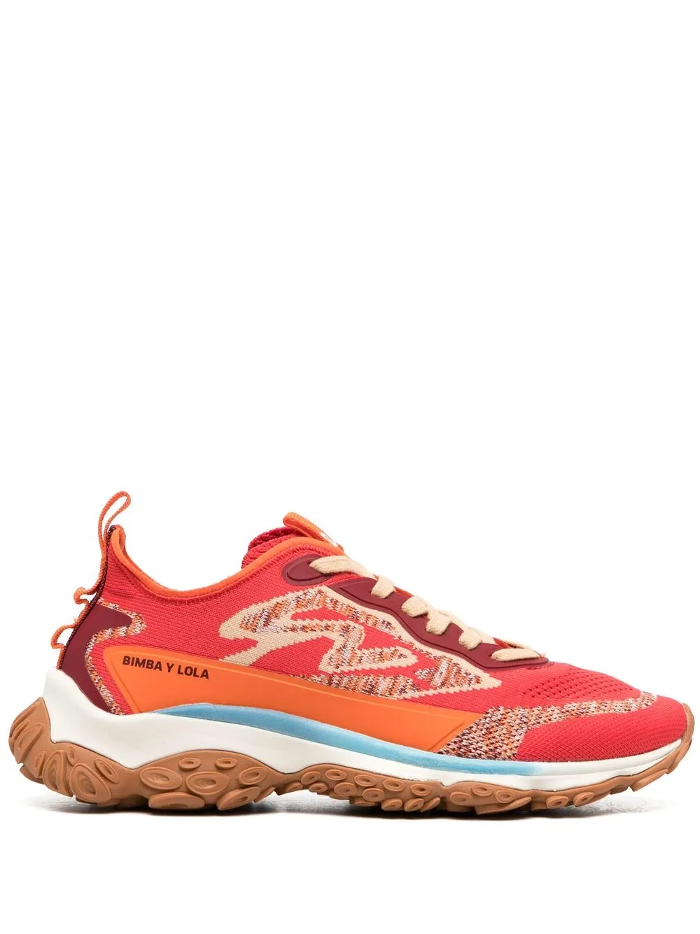 

Bimba y Lola tenis bajos tejidos - Rojo
