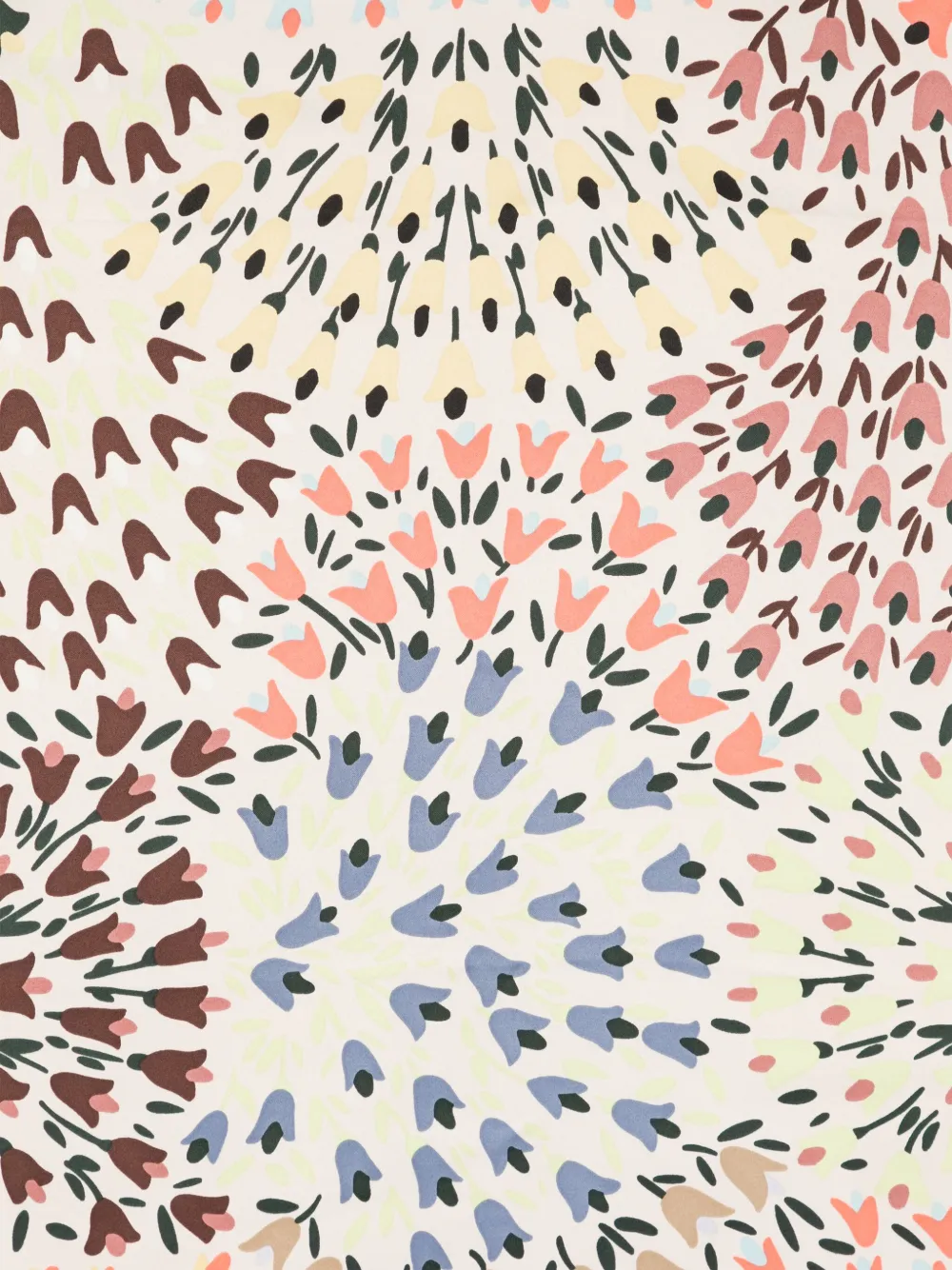 Bimba y Lola Rok met bloemenprint - Wit