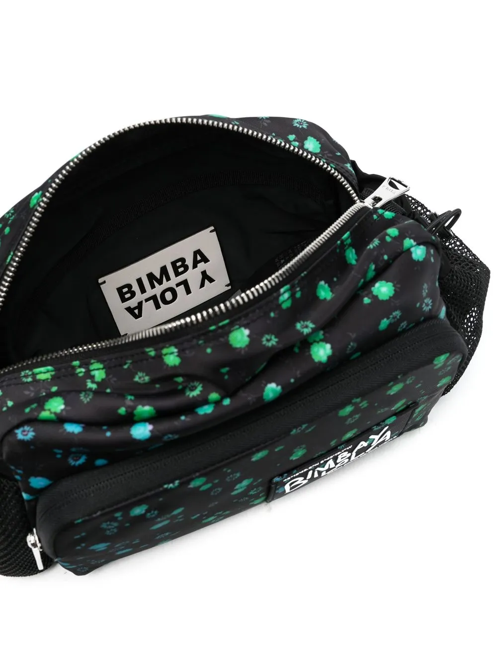 BIMBA Y LOLA LOGO-PRINT DETAIL CROSSBODY BAG