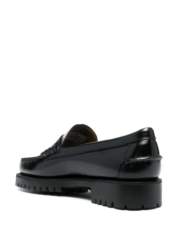 【関税&送料込】Sebago Flat shoes Black Sebago Dan Penny Flat Loafers | Black | FARFETCH