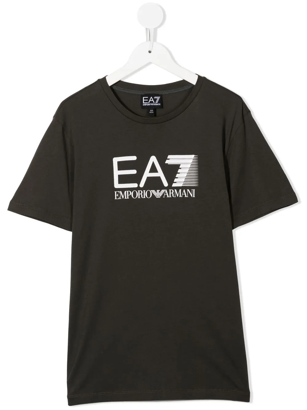 

Ea7 Emporio Armani playera con logo estampado - Verde