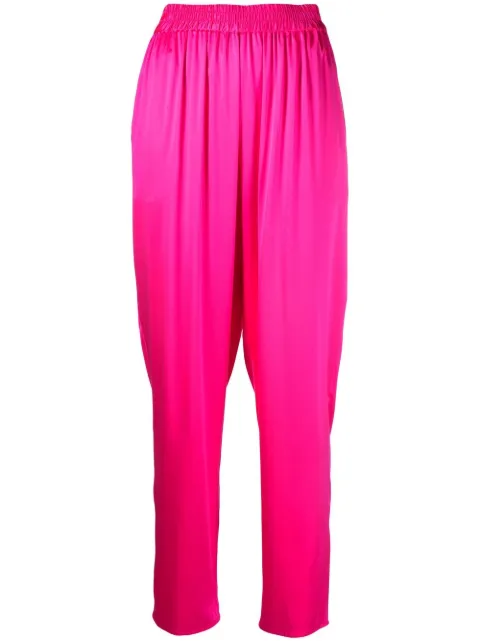 Gianluca Capannolo pantalones capri con pliegues