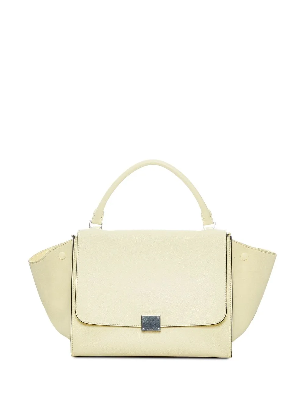 

Céline Pre-Owned bolsa satchel estilo trapecio - Blanco