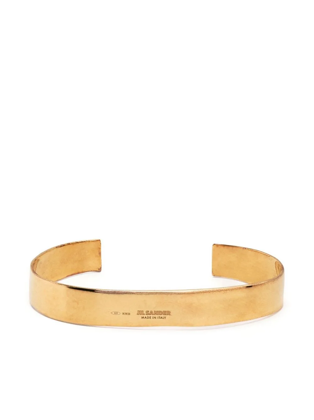 

Jil Sander pulsera en plata de ley - Dorado