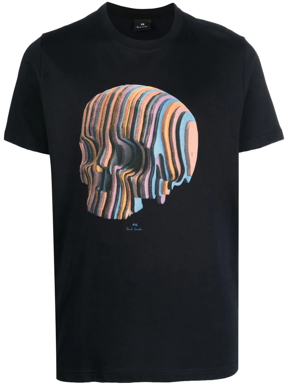 

PS Paul Smith playera con motivo Skull - Azul