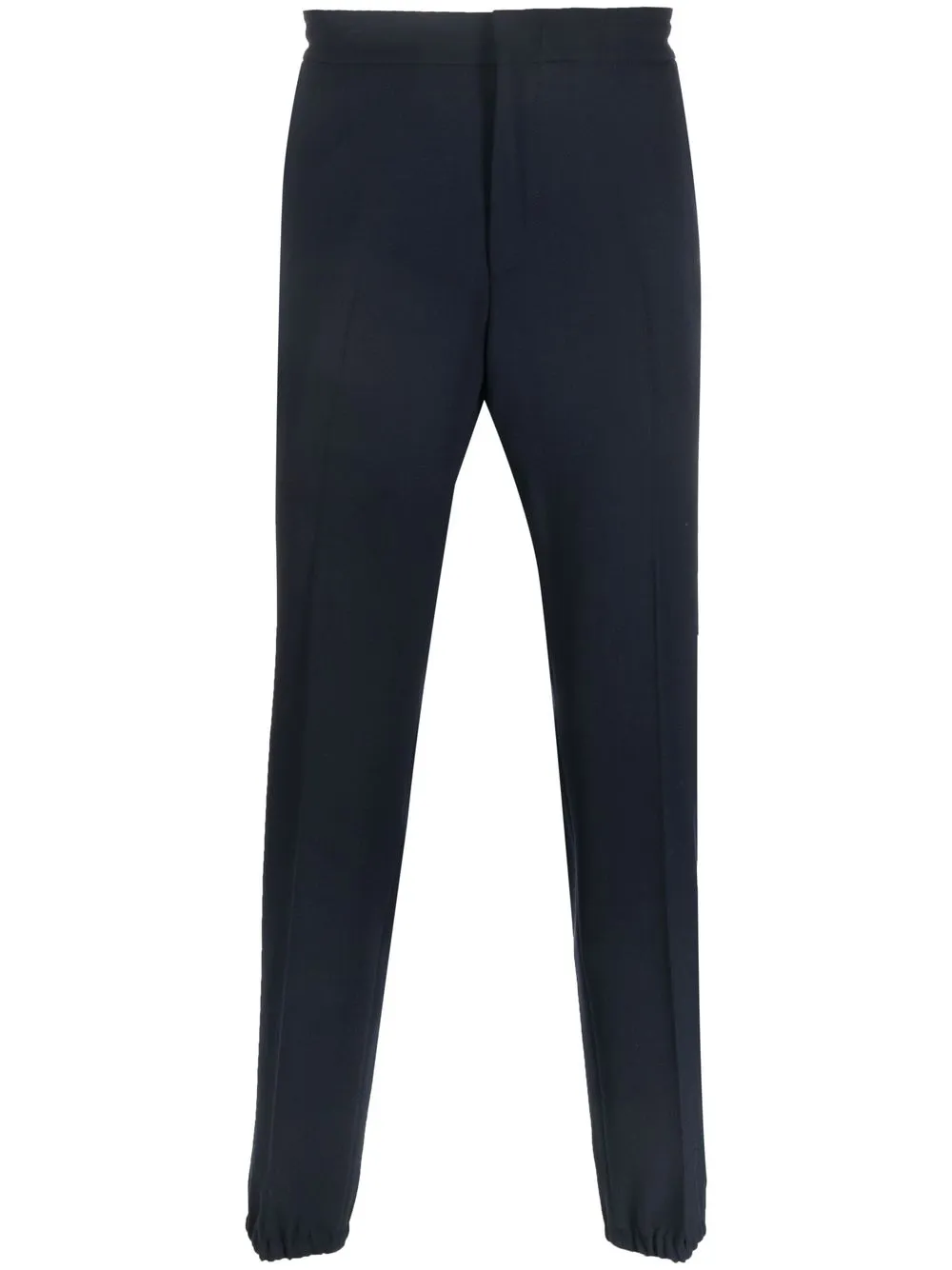 

Zegna pantalones rectos de tiro medio - Azul