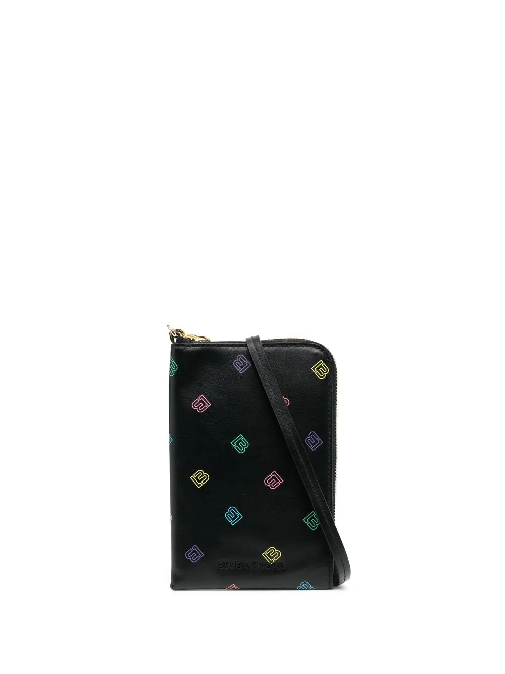 

Bimba y Lola bolsa de hombro con logo estampado - Negro