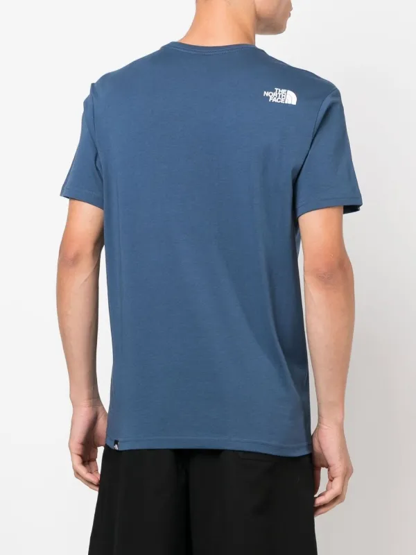 north face navy t shirt