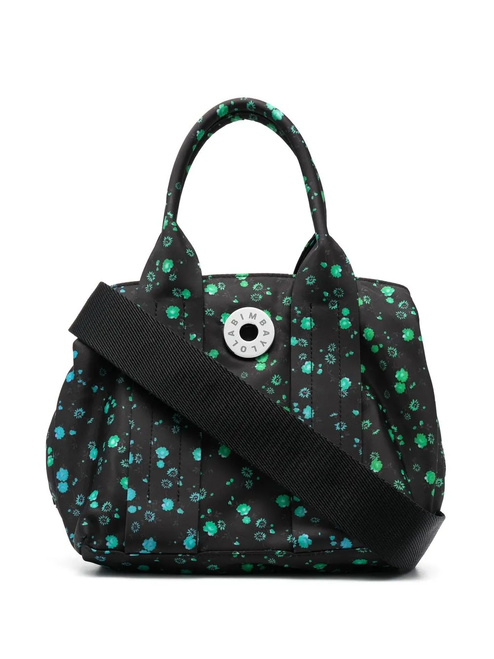 

Bimba y Lola tote con estampado floral - Negro