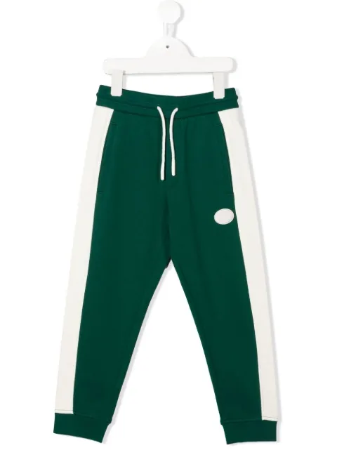 Emporio Armani Kids color-block track pants