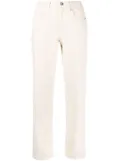 A.P.C. straight-leg high-waisted trousers - Neutrals