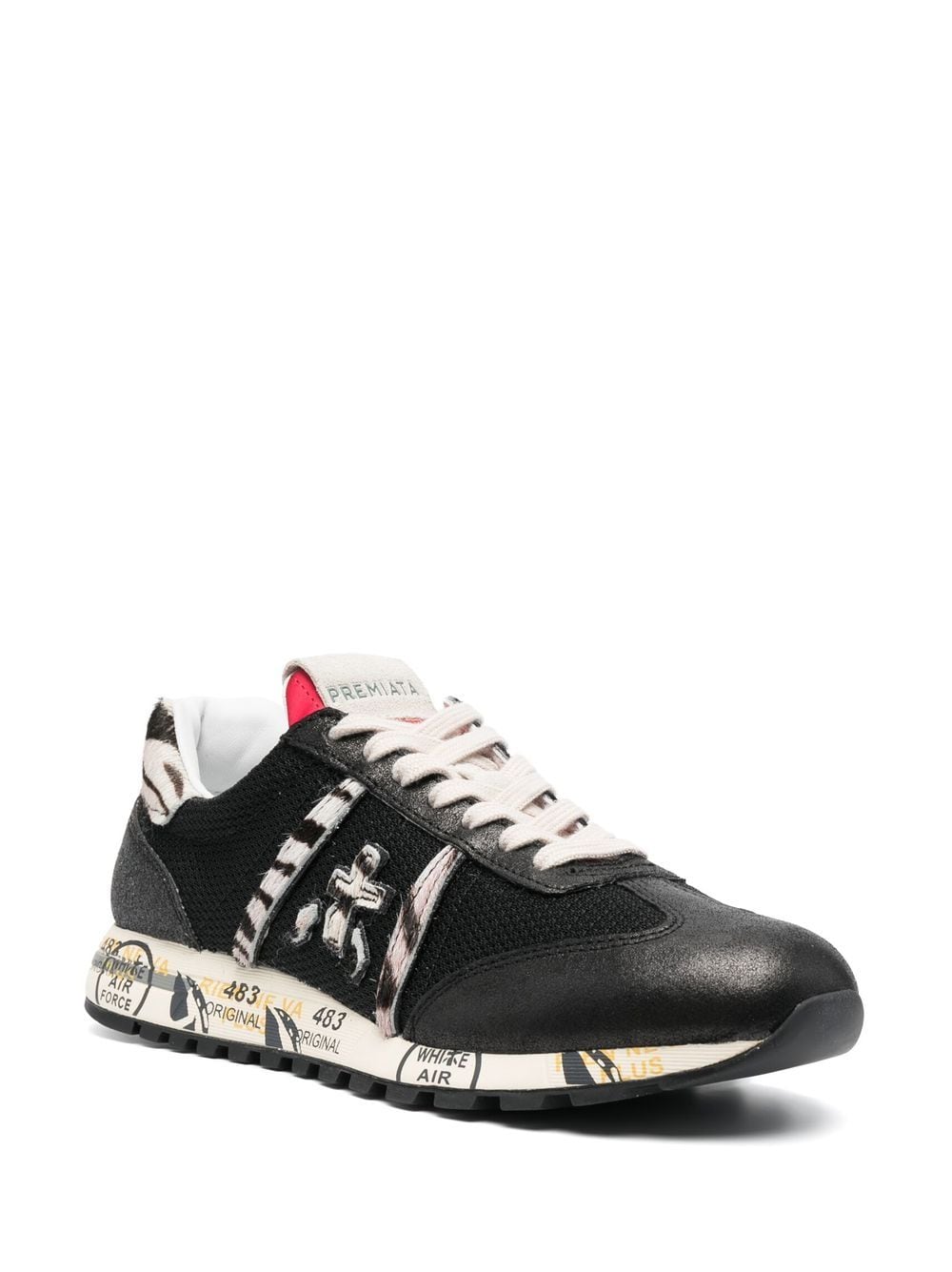 Premiata Lucy low-top sneakers - Zwart