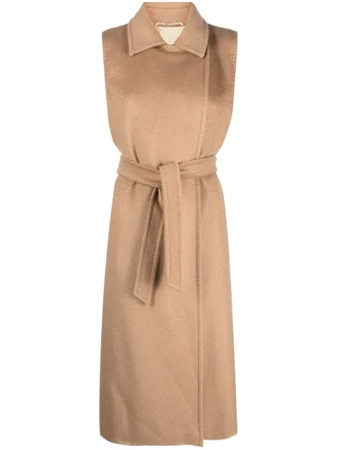 Max Mara Manuela tied-waist gilet