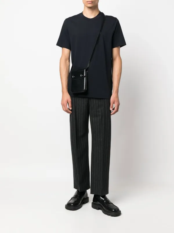 【JILSANDER】コットンラウンドネックTシャツ Jil Sander ラウンドネック Tシャツ | ブルー | FARFETCH JP