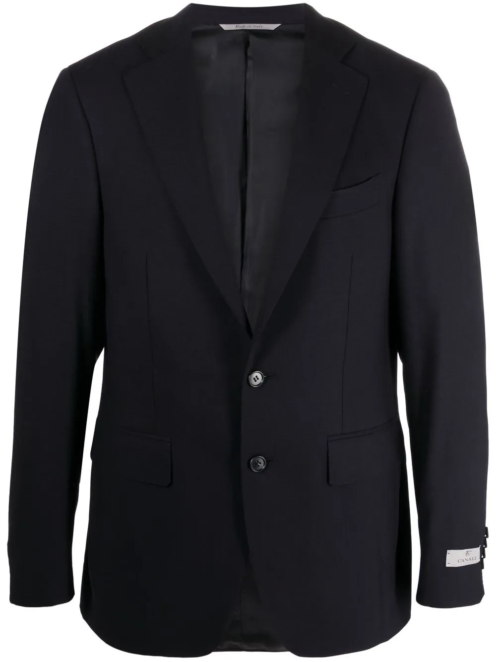 

Canali single-breasted tailored blazer - Blue