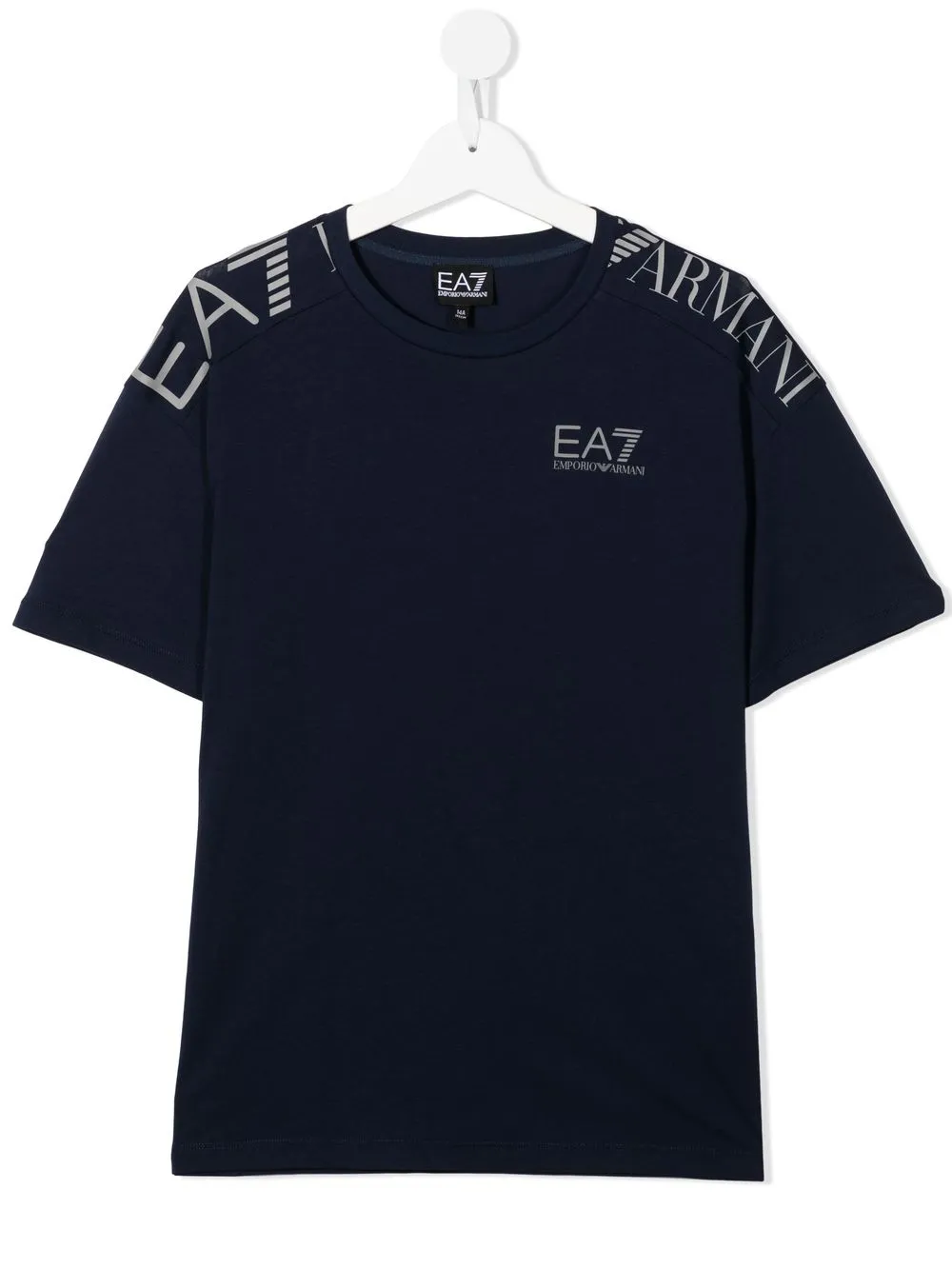 

Ea7 Emporio Armani playera con logo estampado - Azul