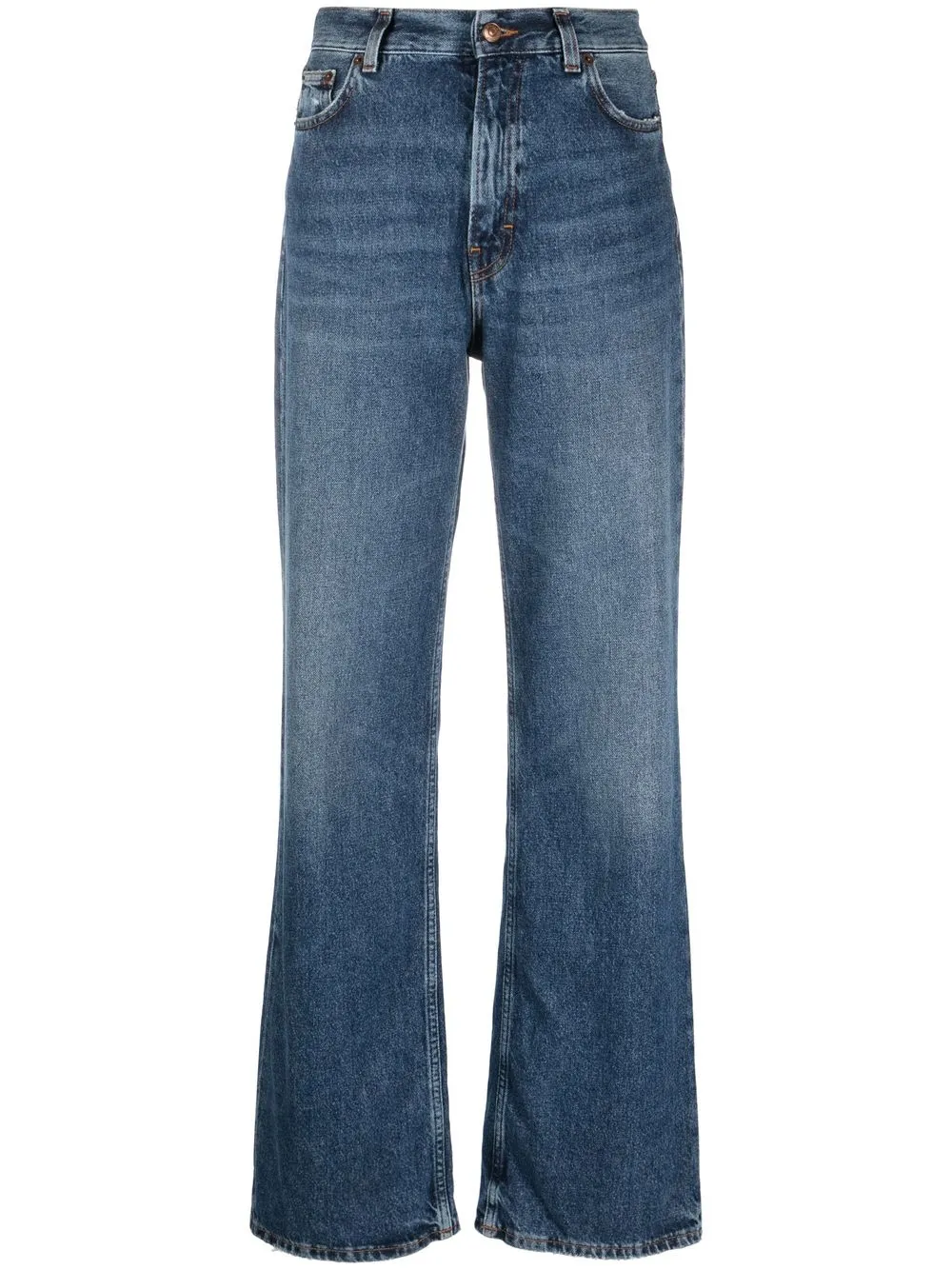 

Haikure high-rise flared jeans - Blue