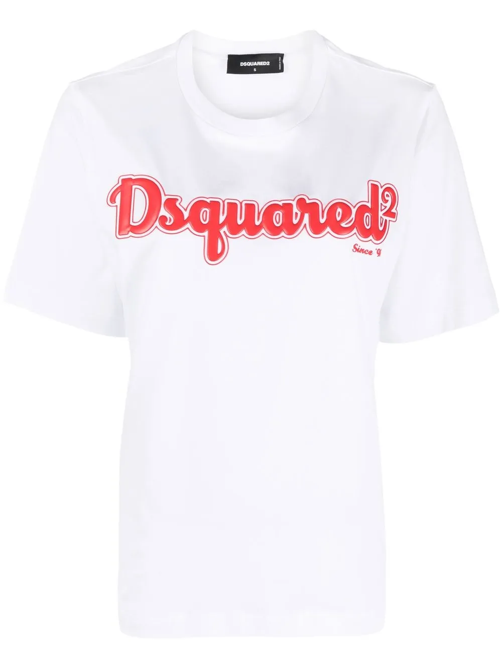 

Dsquared2 playera con logo estampado - Blanco