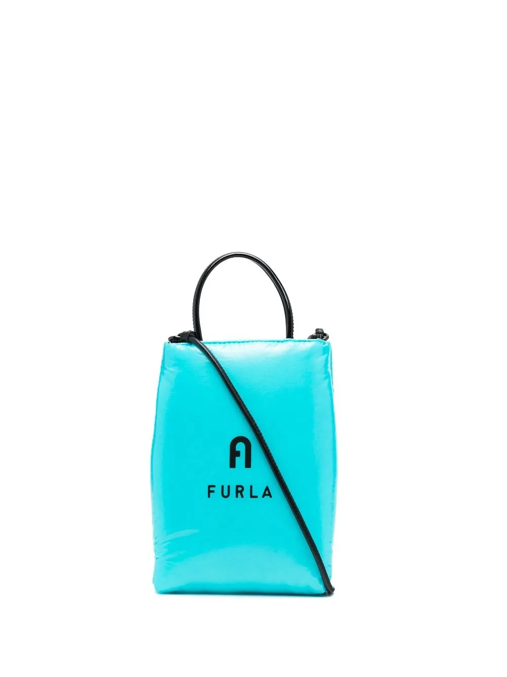 

Furla logo-print tote bag - Blue