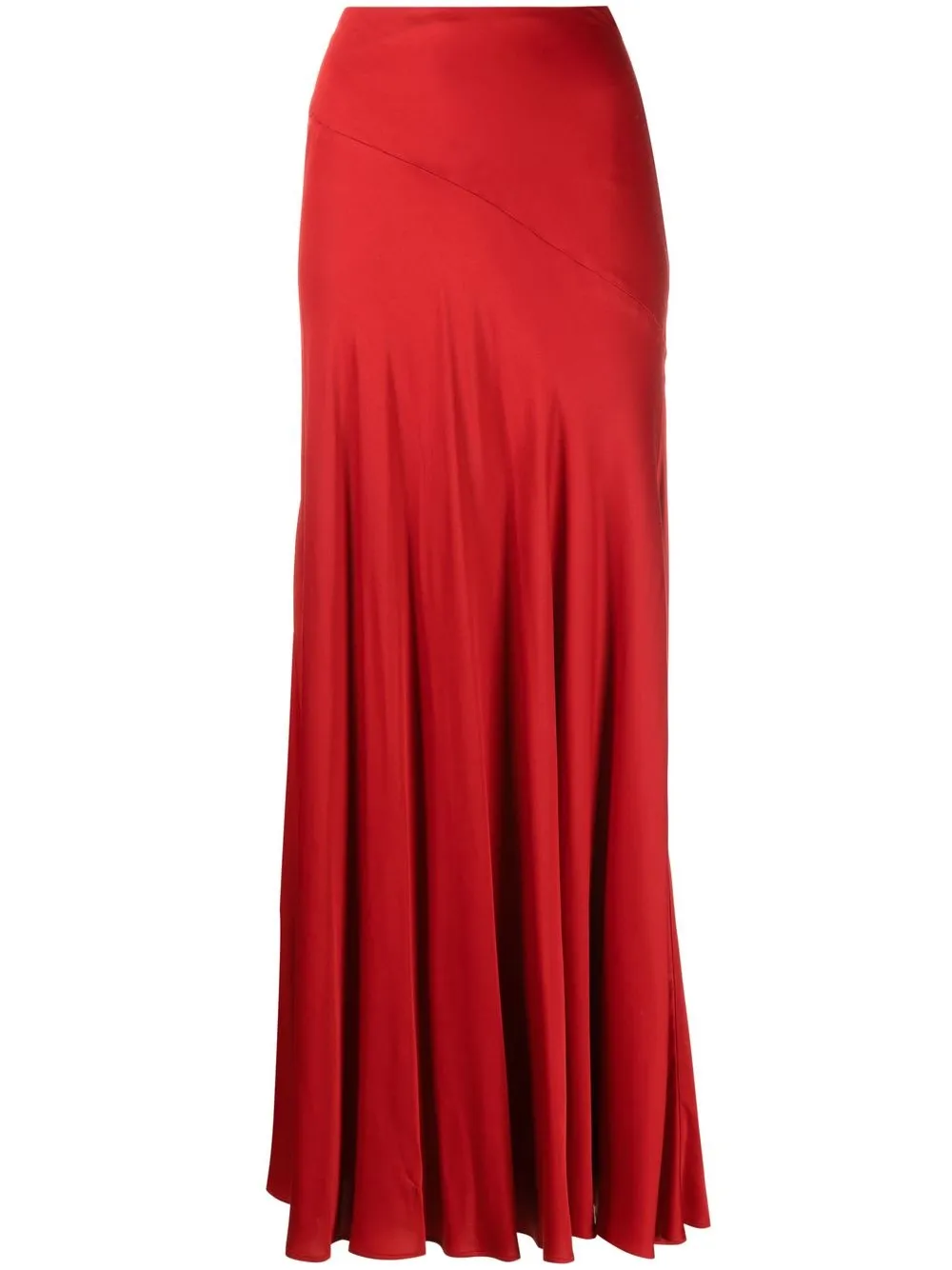 

Philosophy Di Lorenzo Serafini high-waisted drape-design skirt - Red