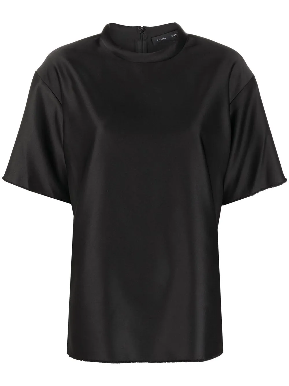

Proenza Schouler top con cuello redondo - Negro