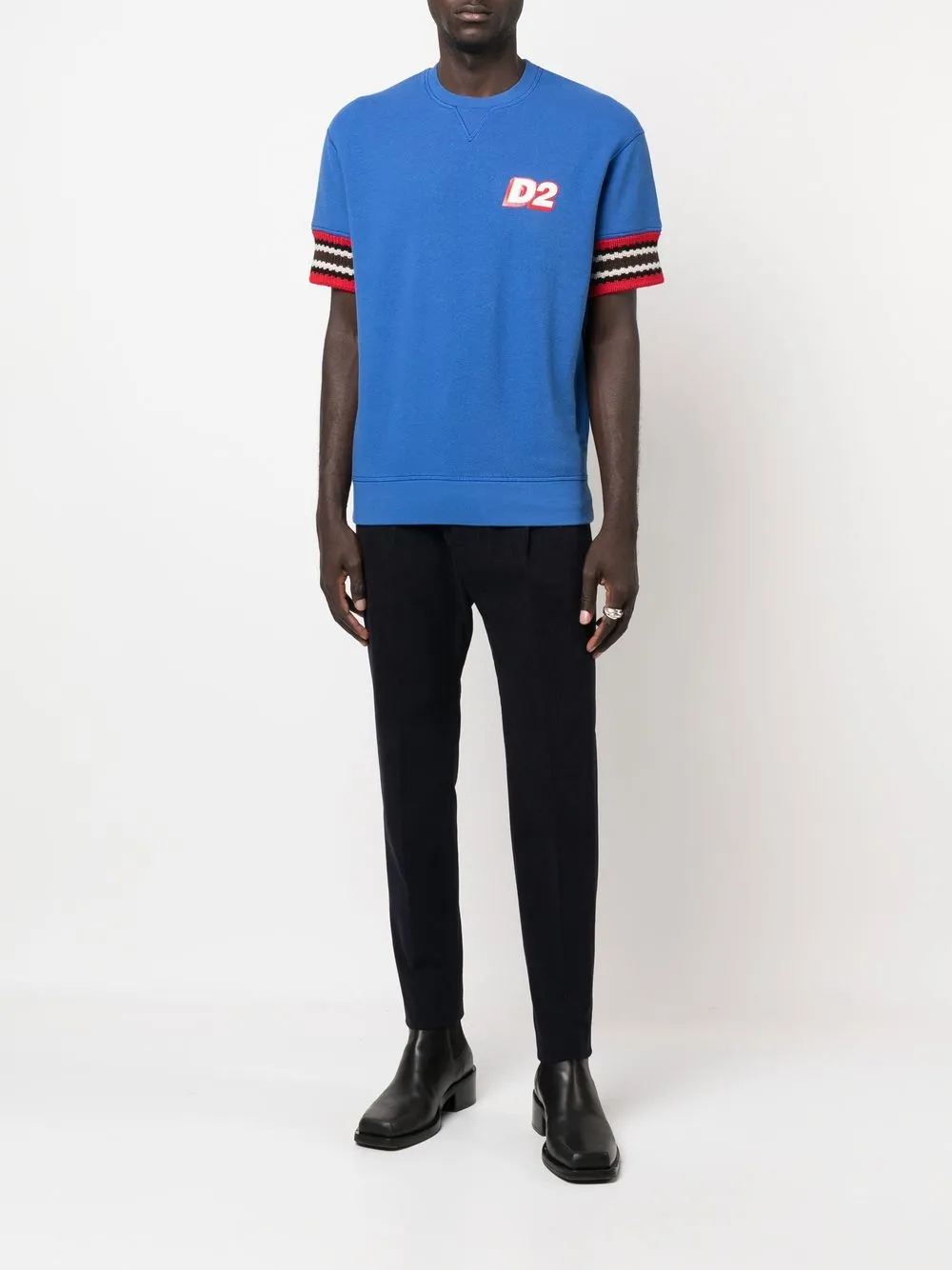 DSQUARED2 pinstripe tapered trousers | Tapered Pants | Image 2