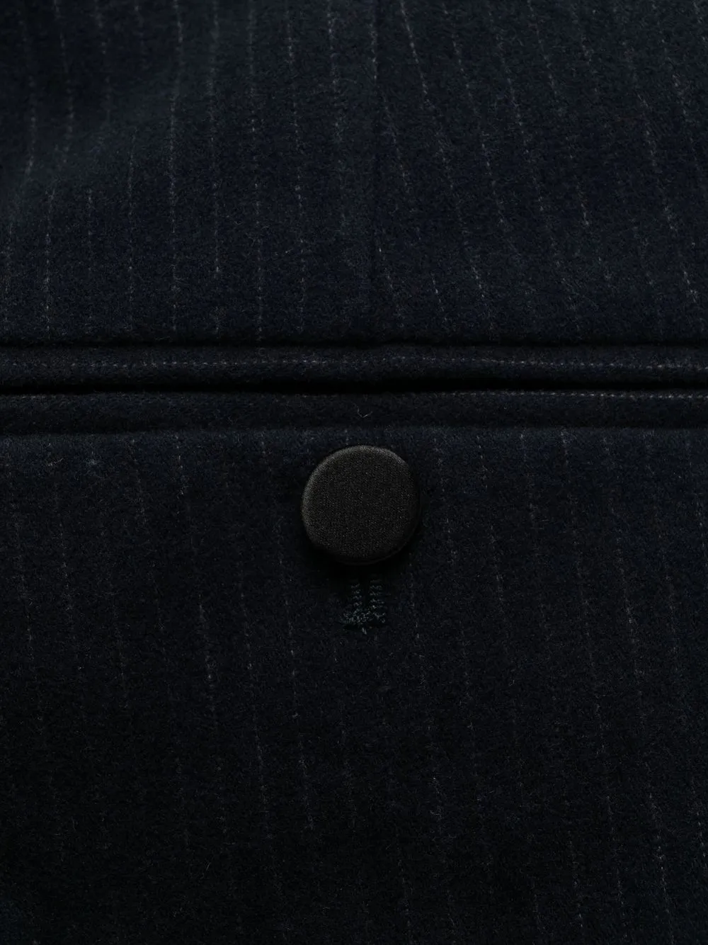 Pinstripe Tapered Trousers