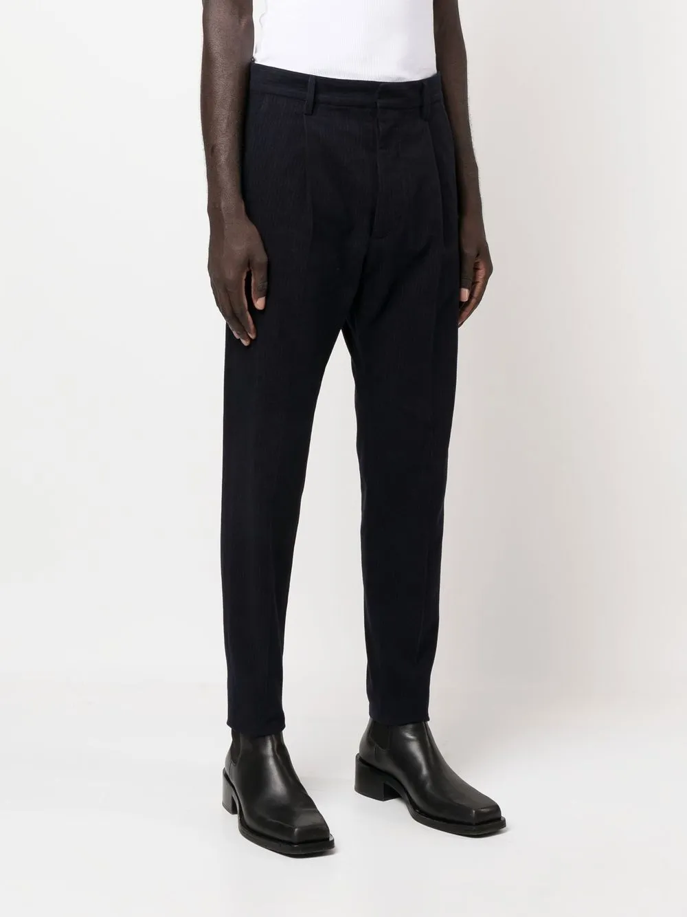 DSQUARED2 Broek met toelopende pijpen Blauw