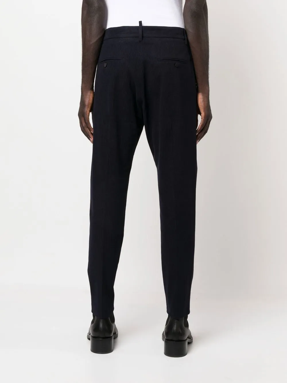 DSQUARED2 Broek met toelopende pijpen Blauw