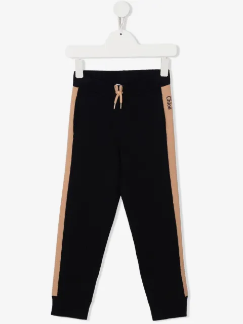 Chloé Kids side-stripe track pants