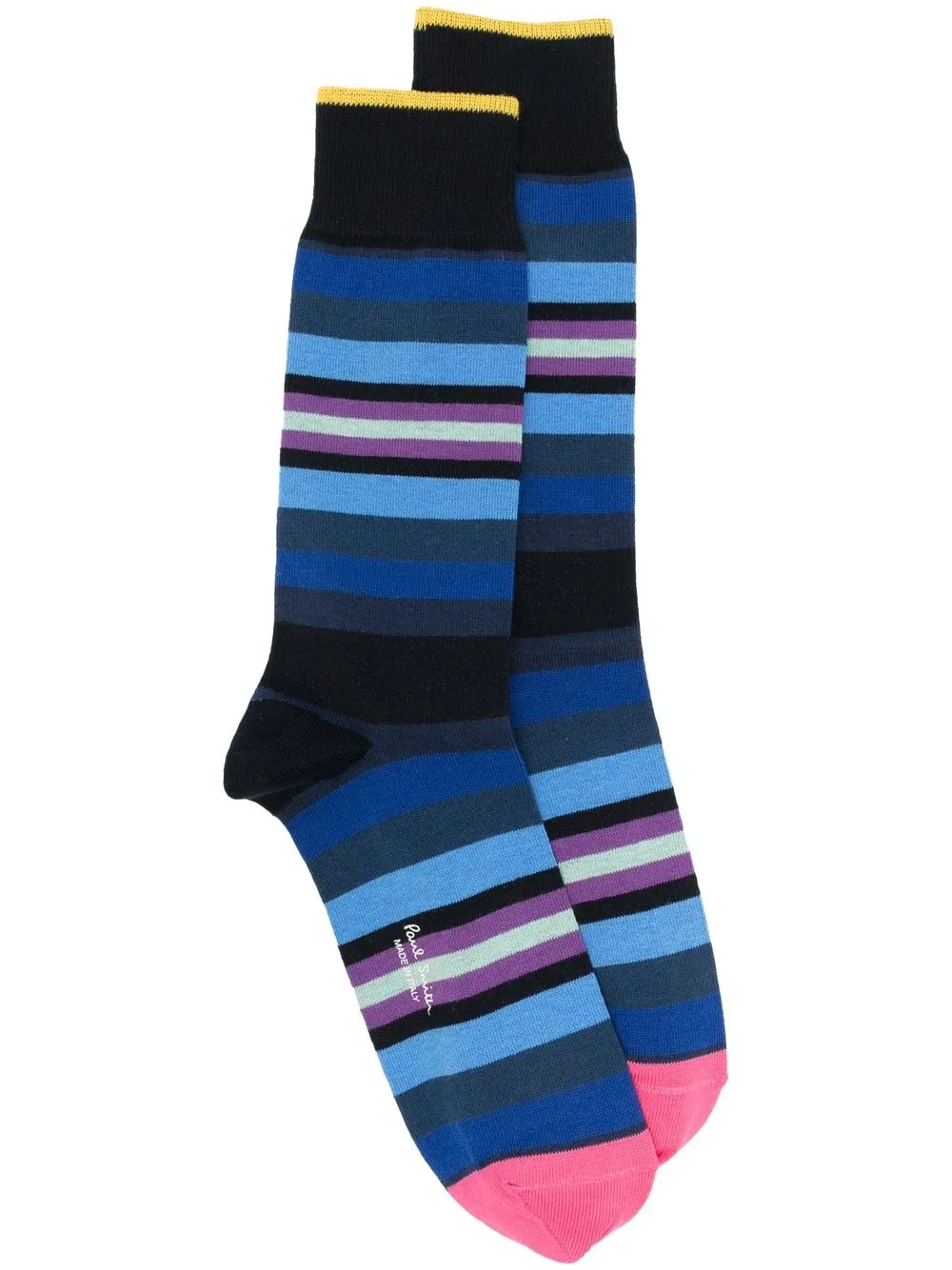 

Paul Smith calcetines Yvan con diseño color block - Azul
