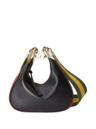 Gucci Attache Leather Shoulder Bag - Farfetch