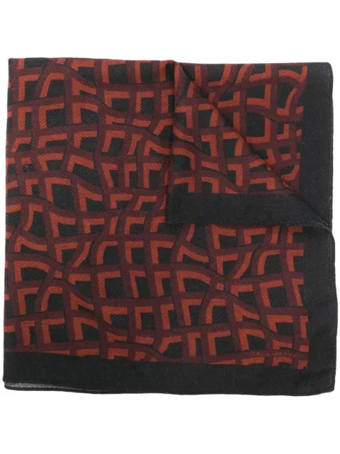 Tagliatore graphic-print scarf