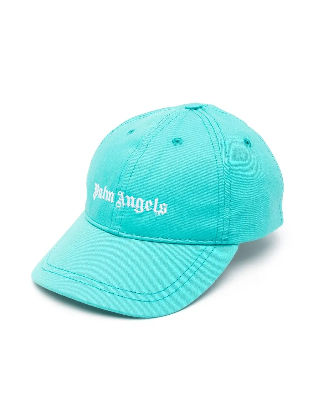 

Palm Angels Kids gorra con logo estampado - Azul