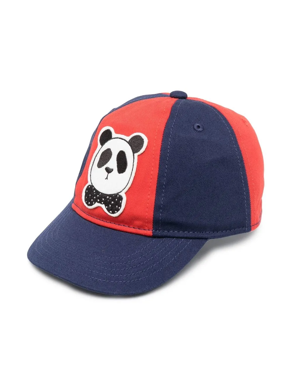 

Mini Rodini patch-detail baseball cap - Blue