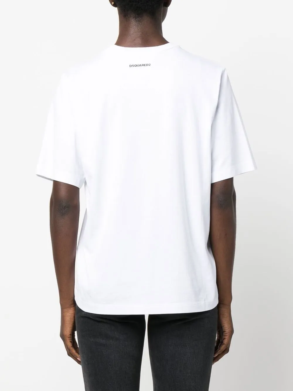 Dsquared2 Slogan-print T-shirt In White