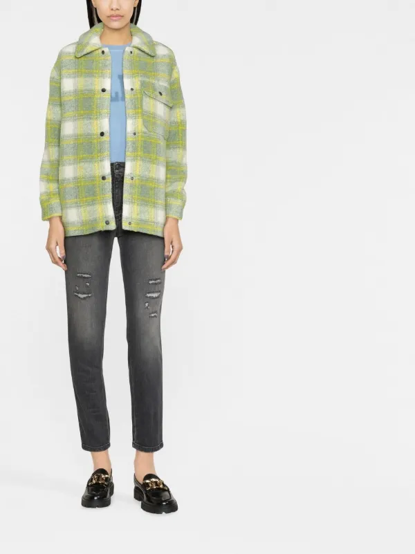 Woolrich check-pattern Shirt Jacket 