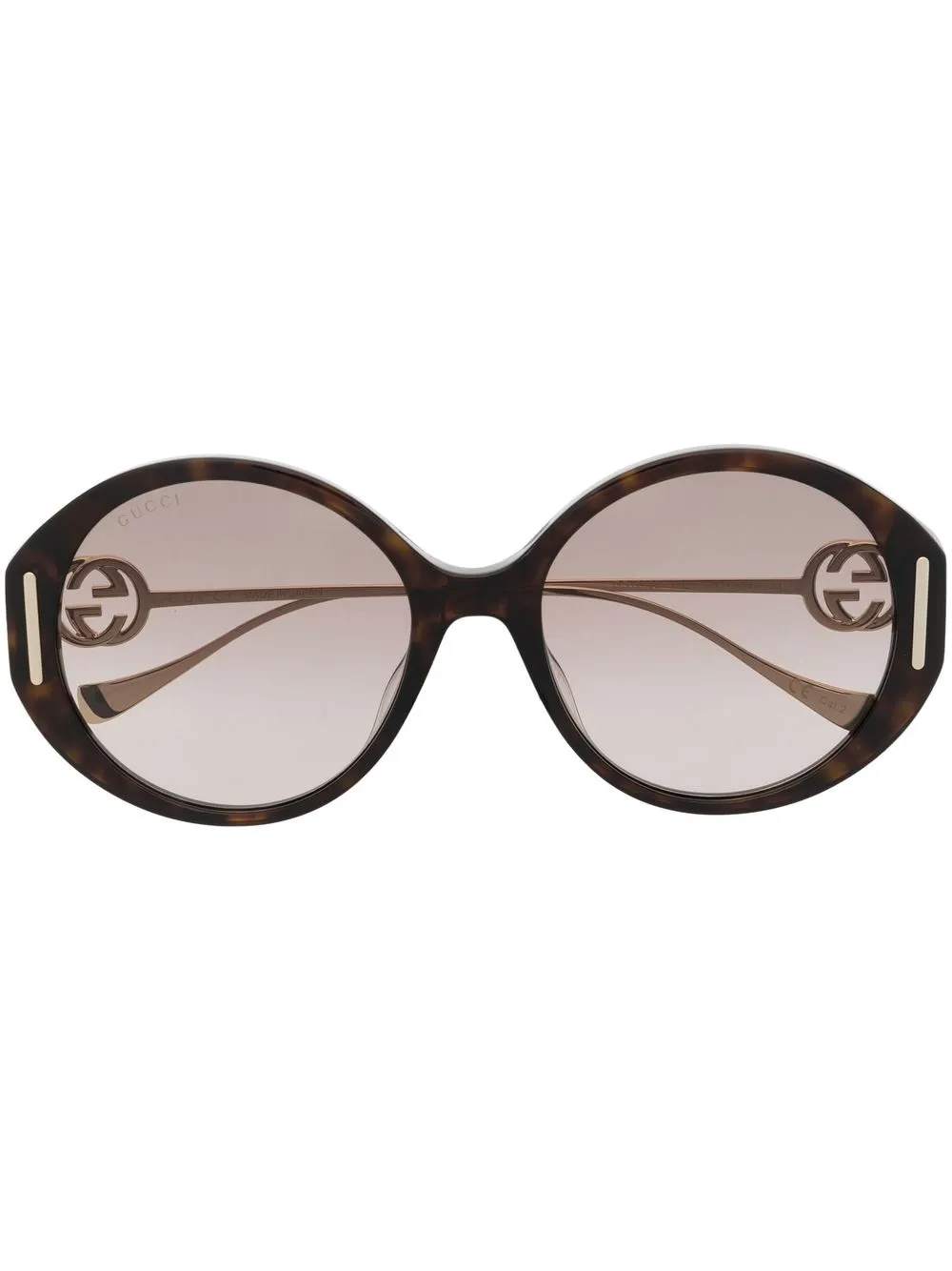 

Gucci Eyewear lentes de sol con armazón oversize - Negro