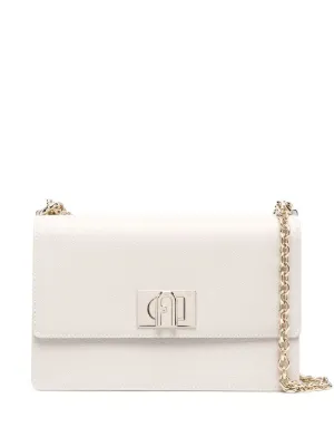 Furla Leather chain link Bag Farfetch