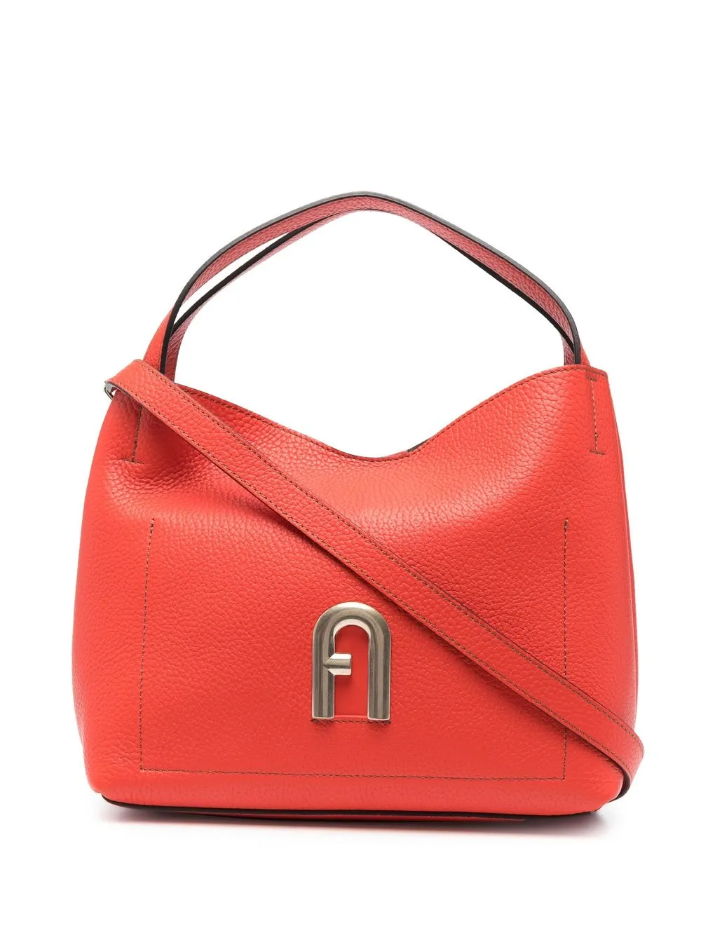 

Furla bolsa bucket con asa superior y logo - Rojo