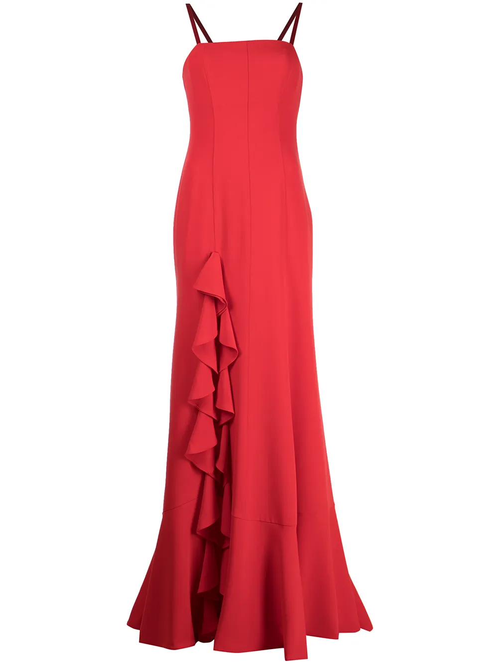 

Cinq A Sept Dilan spaghetti strap gown - Red