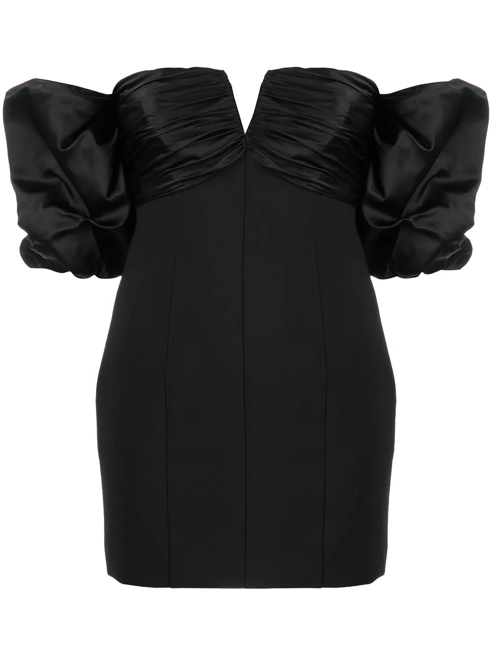 

Cinq A Sept vestido midi Teo - Negro